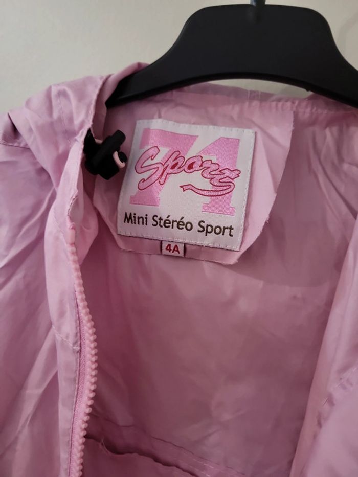 Coupe vent imperméable a capuche mini stéréo sport - photo numéro 2