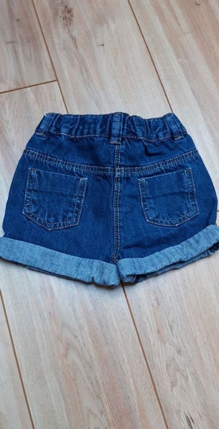 Short en jean 12 mois - photo numéro 2
