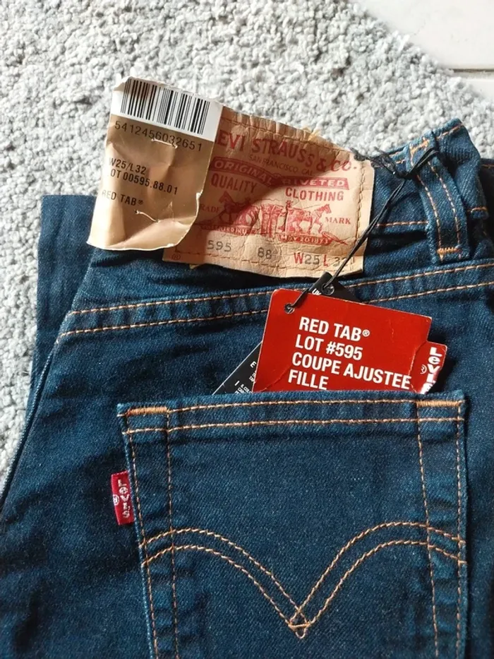 Jean's Levis 595 . 25/32 - photo numéro 2
