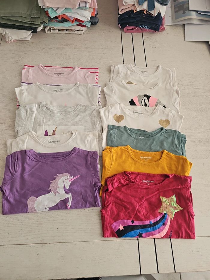 Lot tee shirts manches longues 5 ans