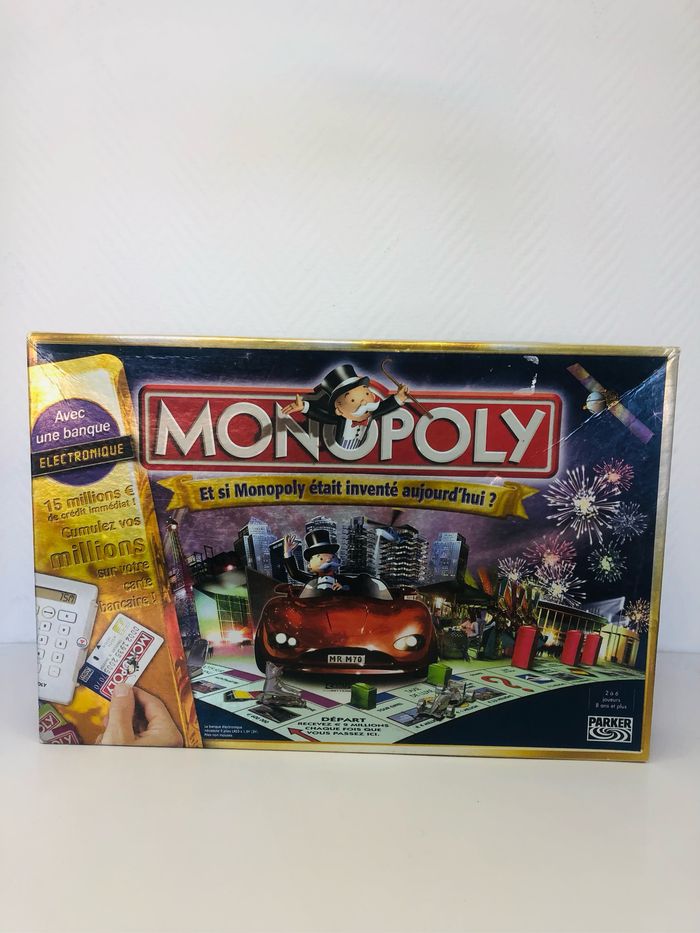 Monopoly électronique (avec banque électronique)
