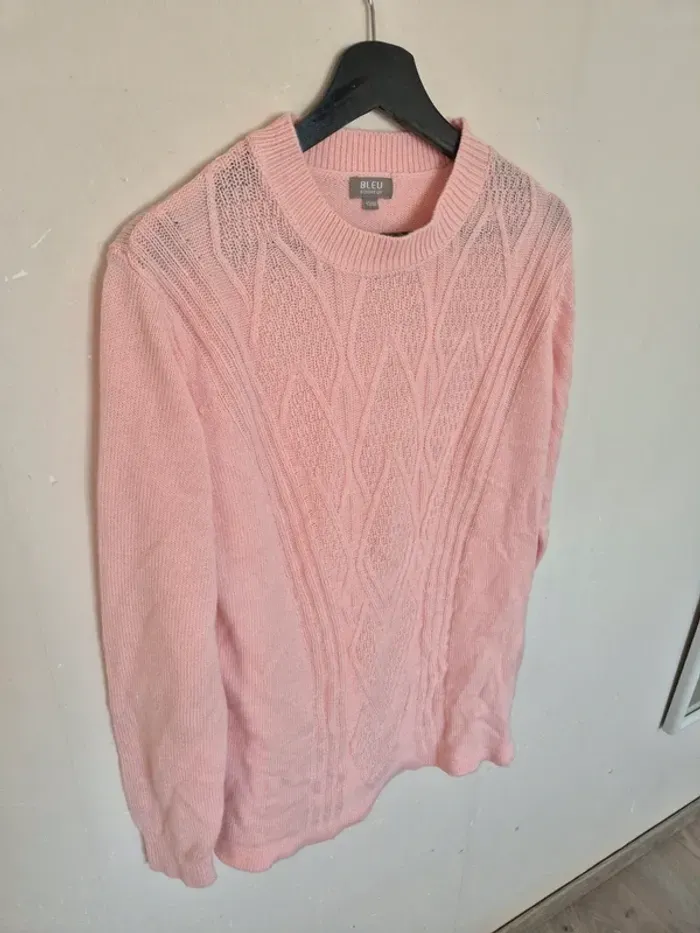 Pull bleu-bonheur taille 42/44