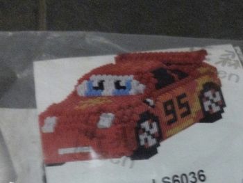 Voiture cars briques construction neuf