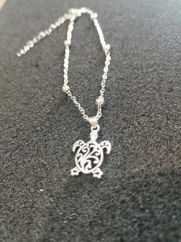 Bracelet de cheville femme tortue