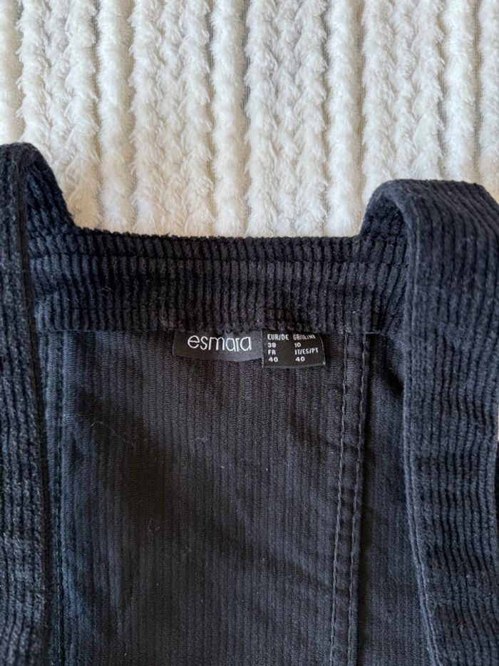 Robe Salopette noir / Taille 38 - photo numéro 6