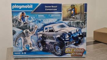 Playmobil 70532 - Explorateur avec Véhicule et yeti.
