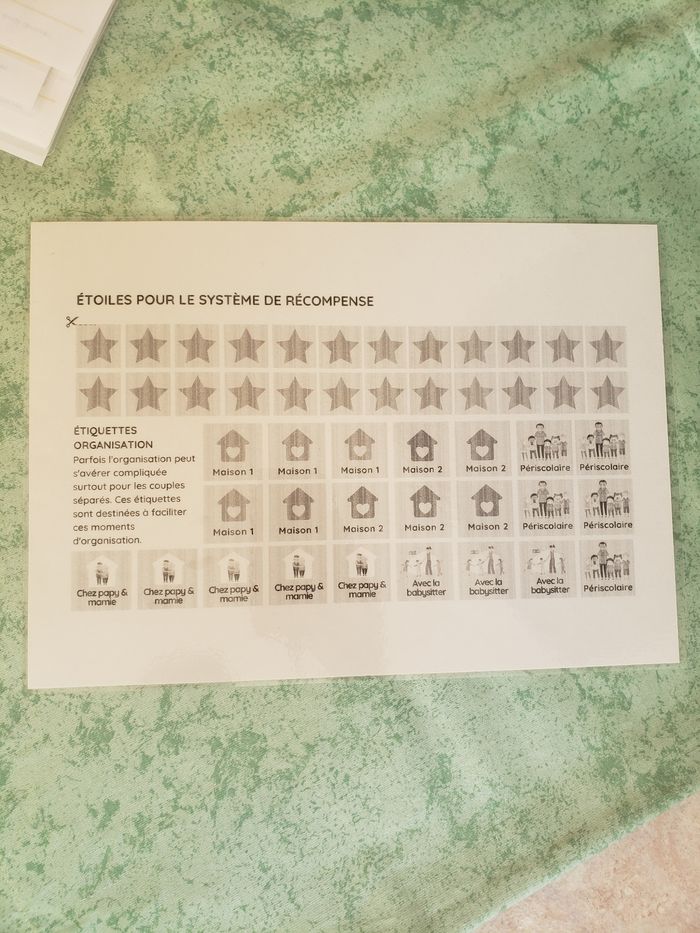 Semainier personnalisé à terminer - photo numéro 3