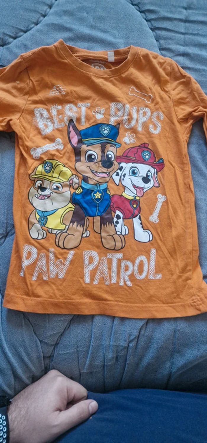 Tee Shirt manche longue Paw Patrol taille 5 ans