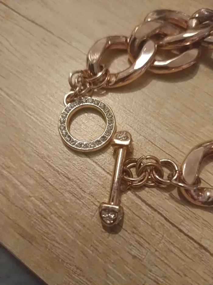 Bracelet grosse maille - photo numéro 2