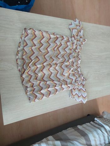 Haut clockhouse motif zig zag