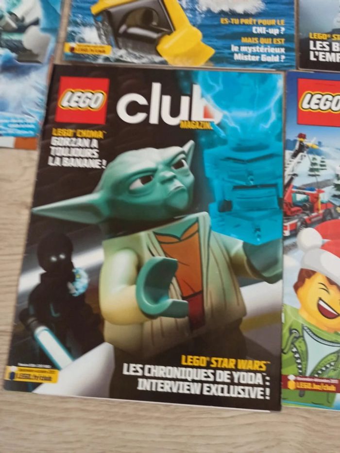 Lot 7 magazines lego - photo numéro 5