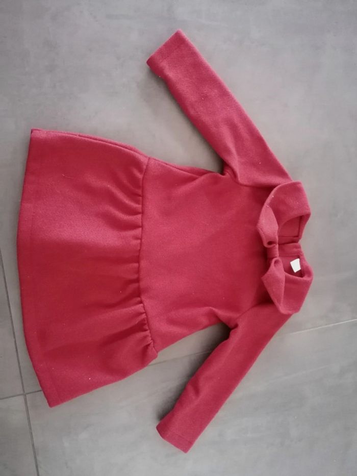 Robe épaisse rouge