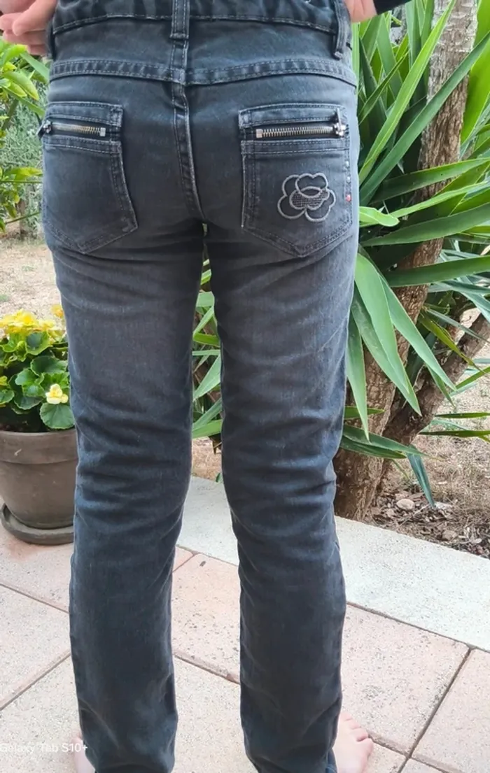Jeans 👖gris DPAM - photo numéro 2