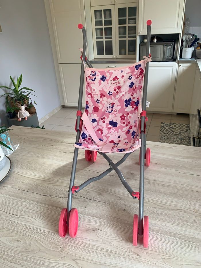 Corolle poussette pliante cane pour poupée ou poupon - photo numéro 4