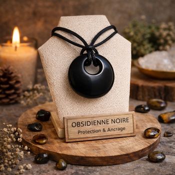 Pendentifs artisanaux en pierre naturelle