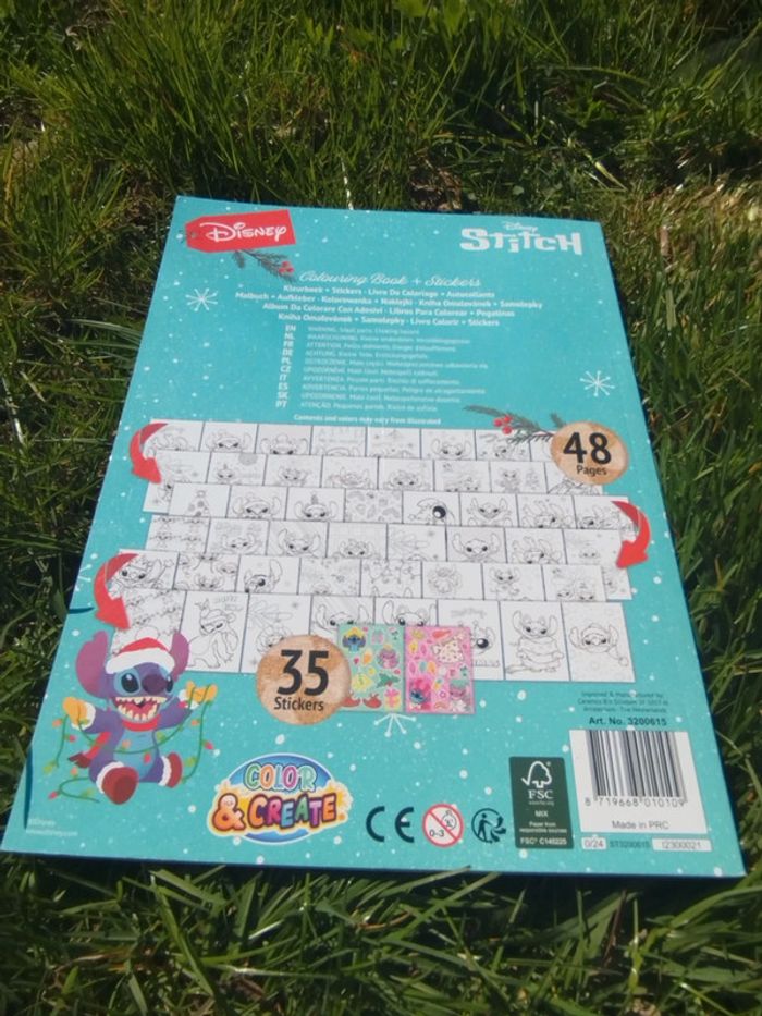 Livre de coloriage Disney Stitch - photo numéro 2