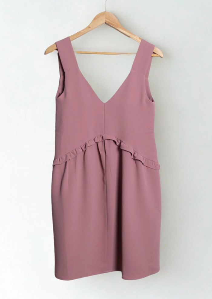 Robe rose indien coupe évasée modèle Naomi Janne Mill Taille 36 - photo numéro 2