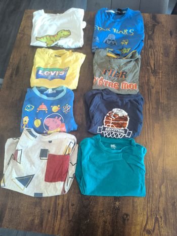 Lot t shirt manche courte garçon 3 ans