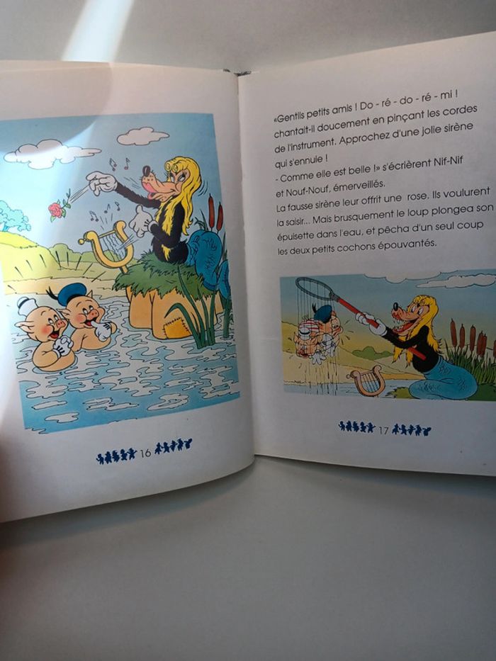 Livre vintage Walt Disney Les 3 petits cochons et la machine infernal 45pages dépôt légal - photo numéro 6