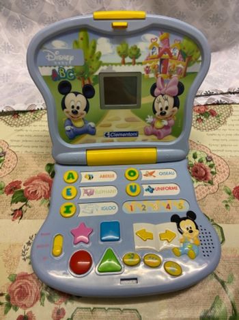 Mini ordinateur bébé Disney clementoni