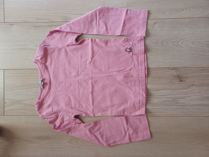 Tee-shirt fille 10 ans Vinyl Fraise