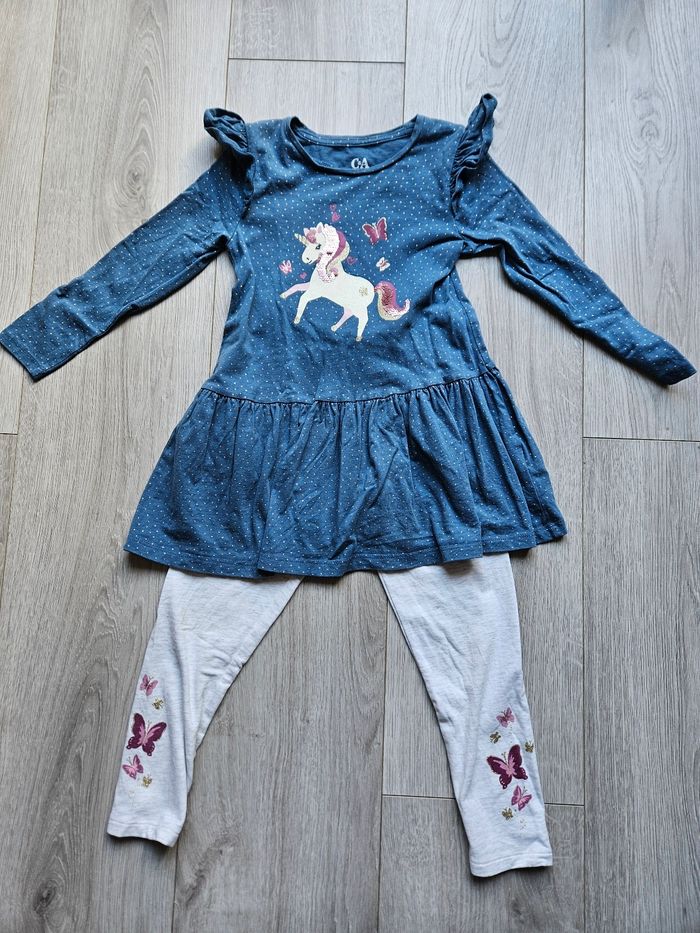 Robe tunique licorne 6 ans - photo numéro 2