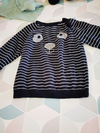 D1467 -pull garçon 3 ans