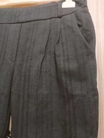 Pantalon décontracté femme effet habillé
