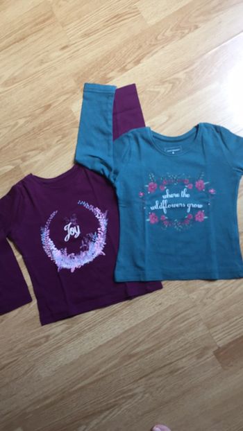 Hauts manches longues 2-3 ans