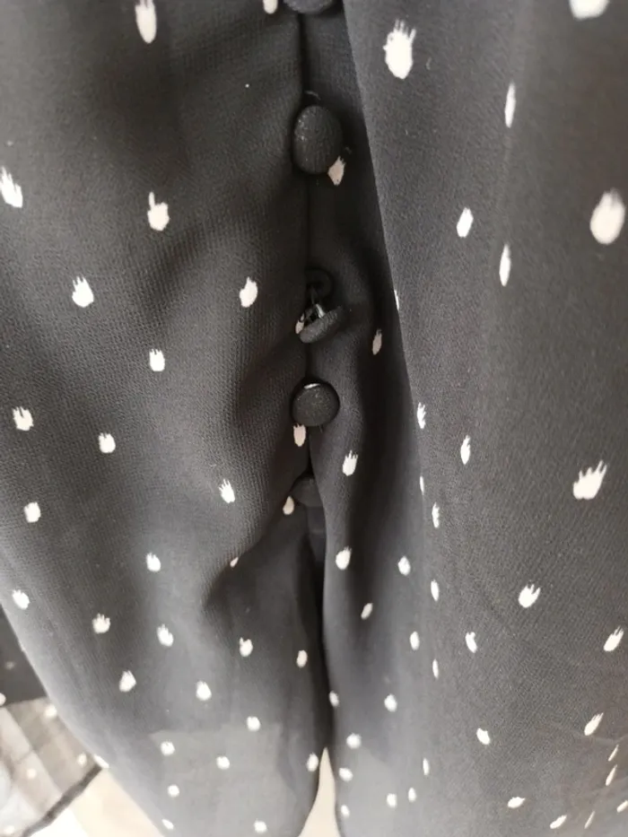 Robe voile à bouton - photo numéro 4