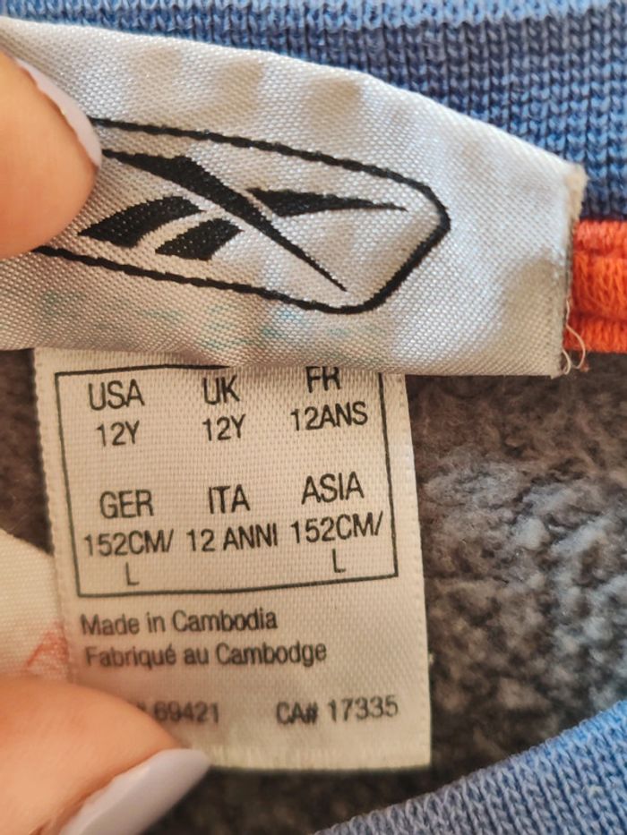 Pull Reebok 12 ans - photo numéro 4