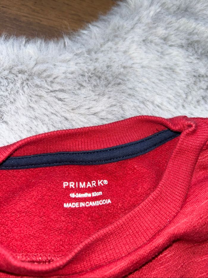 Pull rouge - 18/24 mois - Primark - photo numéro 3