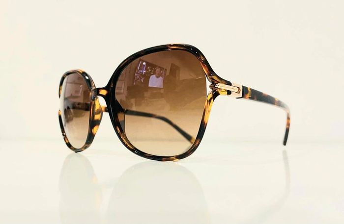 Lunette de soleil femme marron dégradés Polarisée verres dégradés UV protection catégorie 3 - photo numéro 3