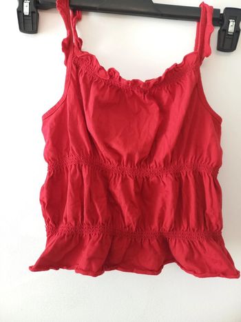 Débardeur rouge