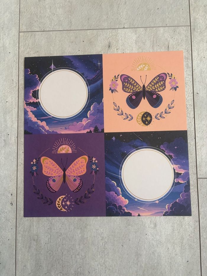 Lot de feuilles pour scrapbooking lot 1 - photo numéro 4