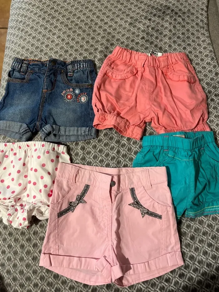 Lot de 4shorts