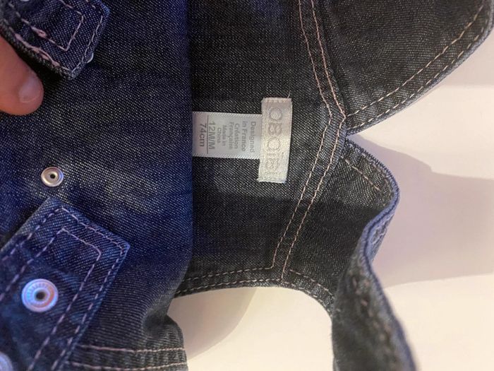 Salopette jupe 12 mois - photo numéro 2