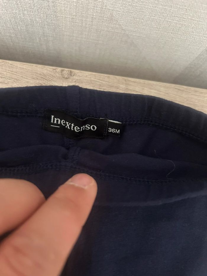 Legging bleu marine neuf 36 mois - photo numéro 2