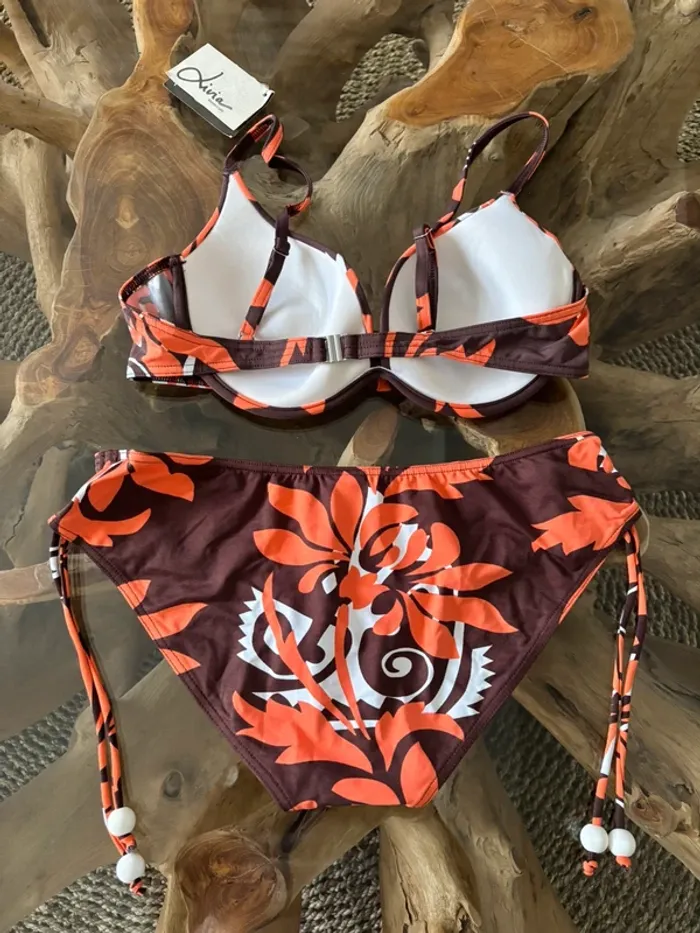 Maillot de bain 2 pièces Livia femme 46 - photo numéro 3
