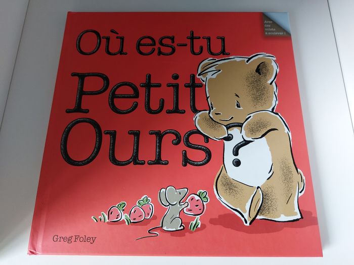 Livre jeunesse "Où es-tu Petit Ours" Greg Foley Circonflexe