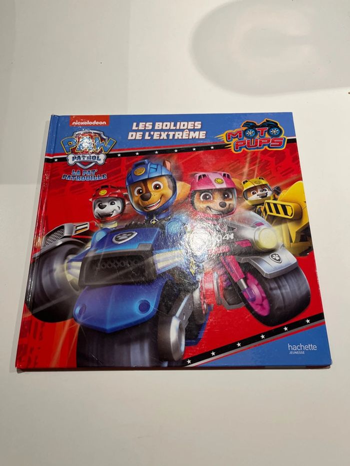 Livre pat patrouille les bolides de l’extrême