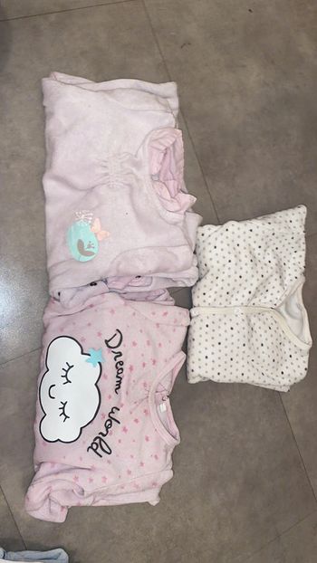 Lot 3 pyjamas hiver
