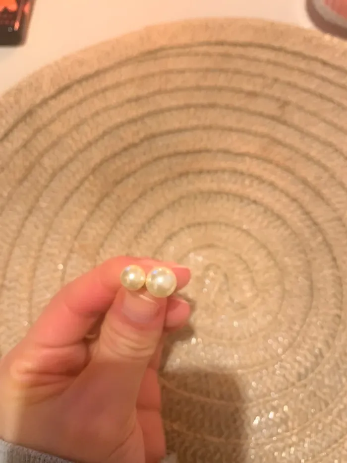 Boucles d’oreilles perle