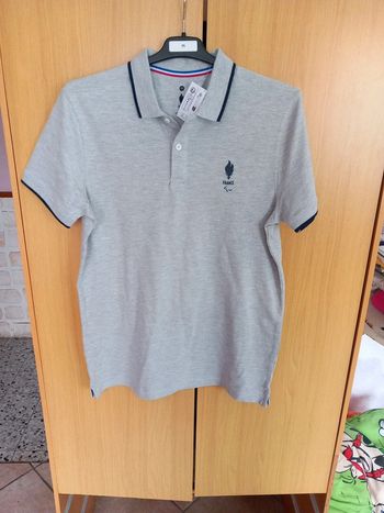 📦polo gris Neuf jeux olympique 2024 TM