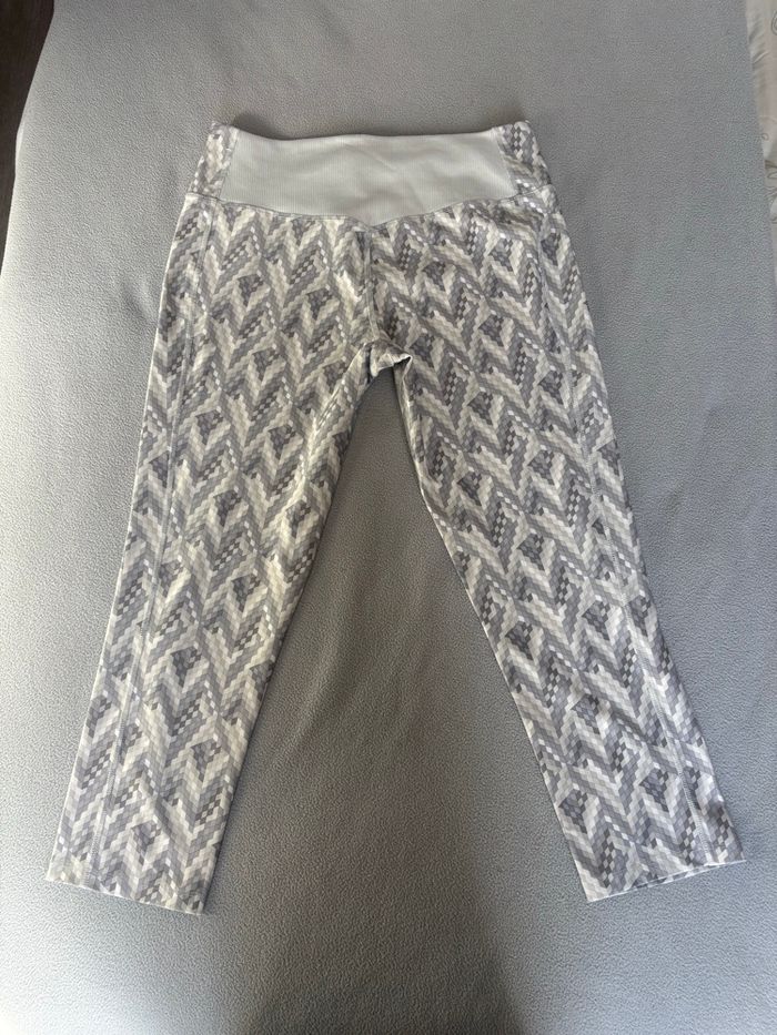 Legging Nike blanc/gris - photo numéro 3