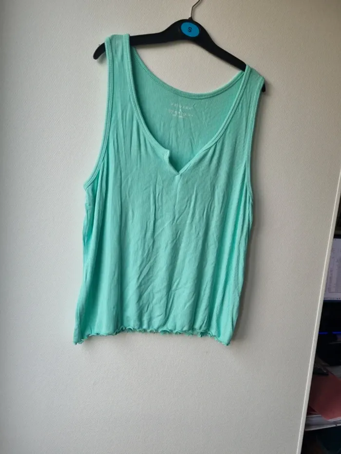 debardeur primark vert clair