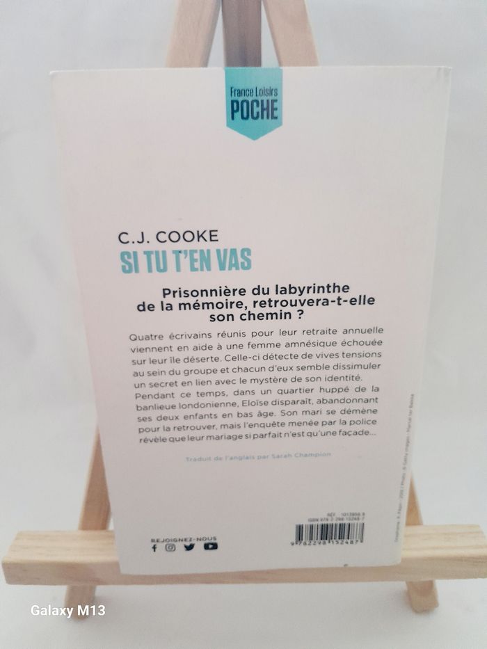 Si tu t'en vas CJ Cooke - photo numéro 4