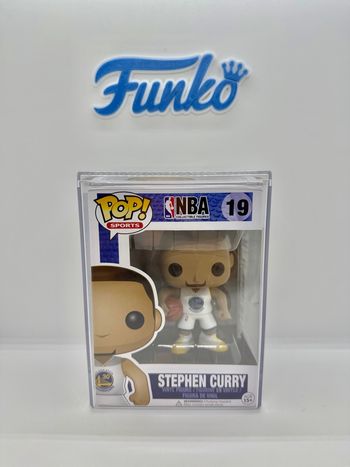 Funko Pop NBA Stephen Curry 19 White