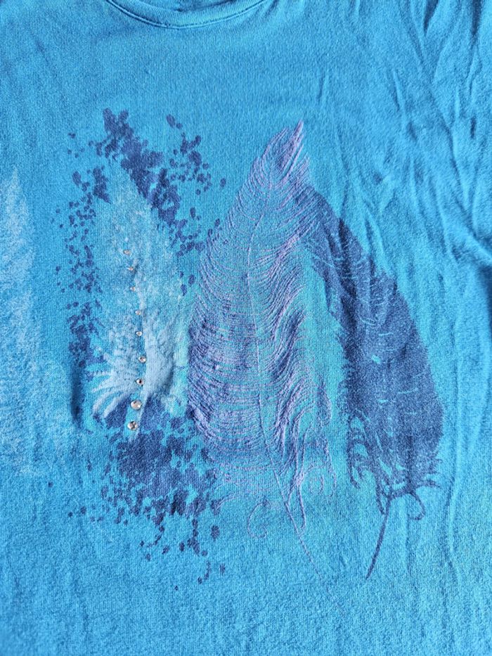 Tunique fluide débardeur femme grande taille - Taille 54/56 - Moran's - Turquoise - photo numéro 6