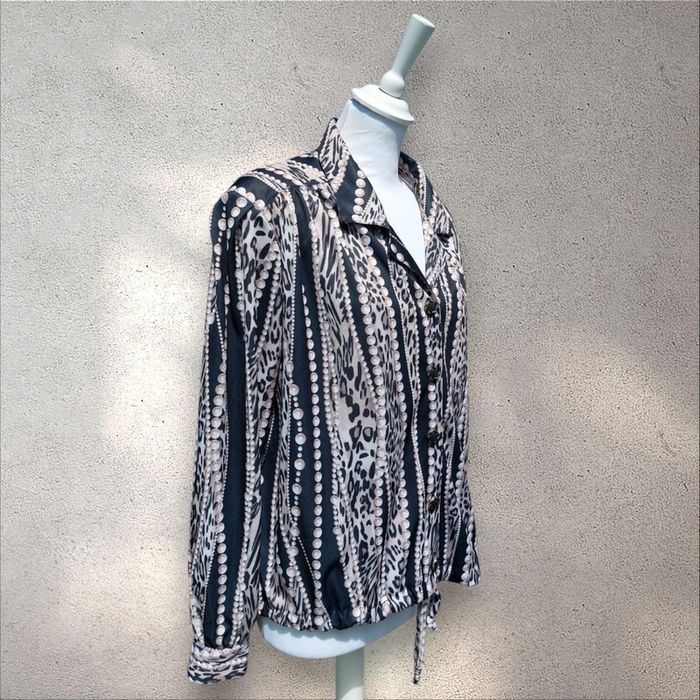 Veste chemise imprimée taille 48 Afibel - photo numéro 2